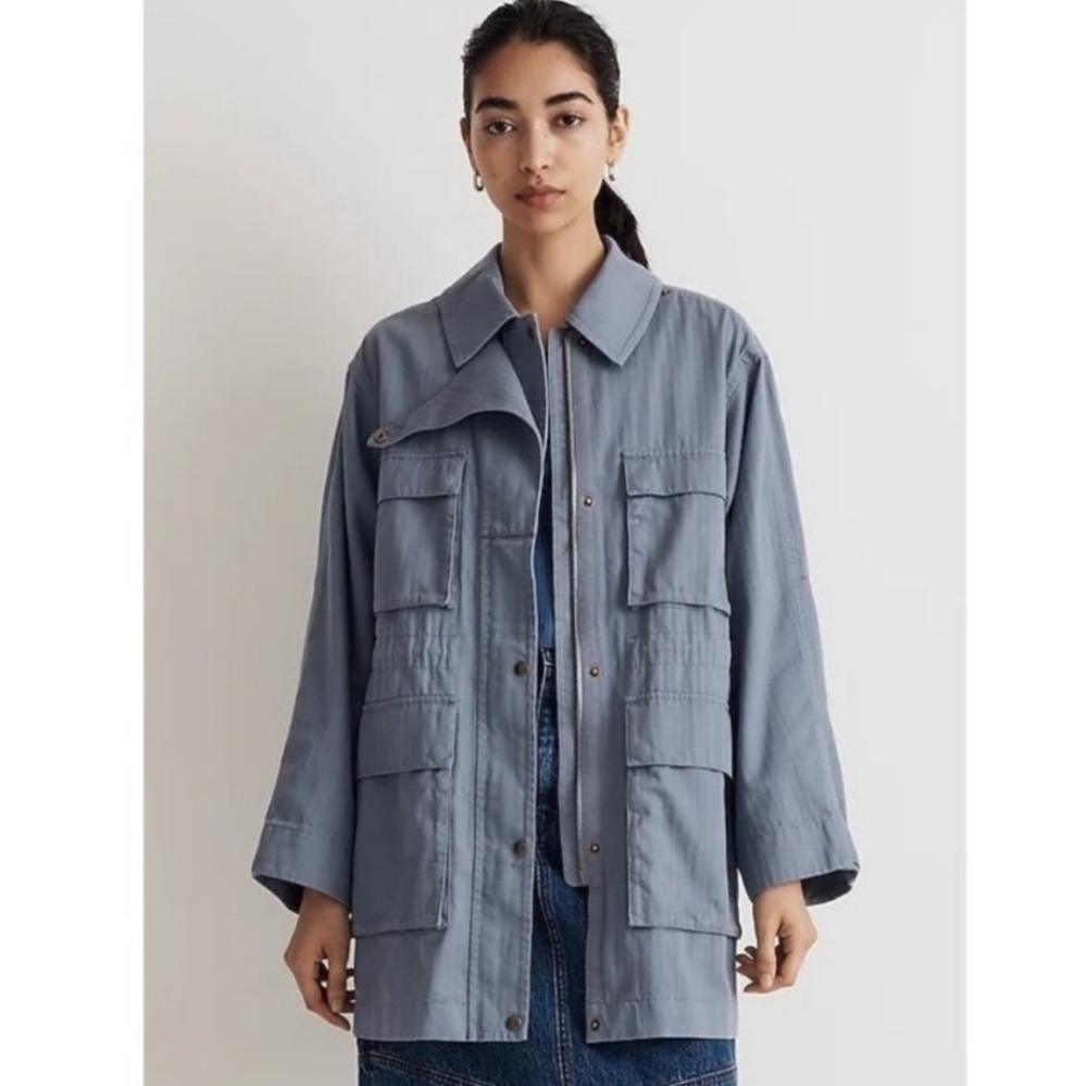 Madewell Gray Utility Jacket